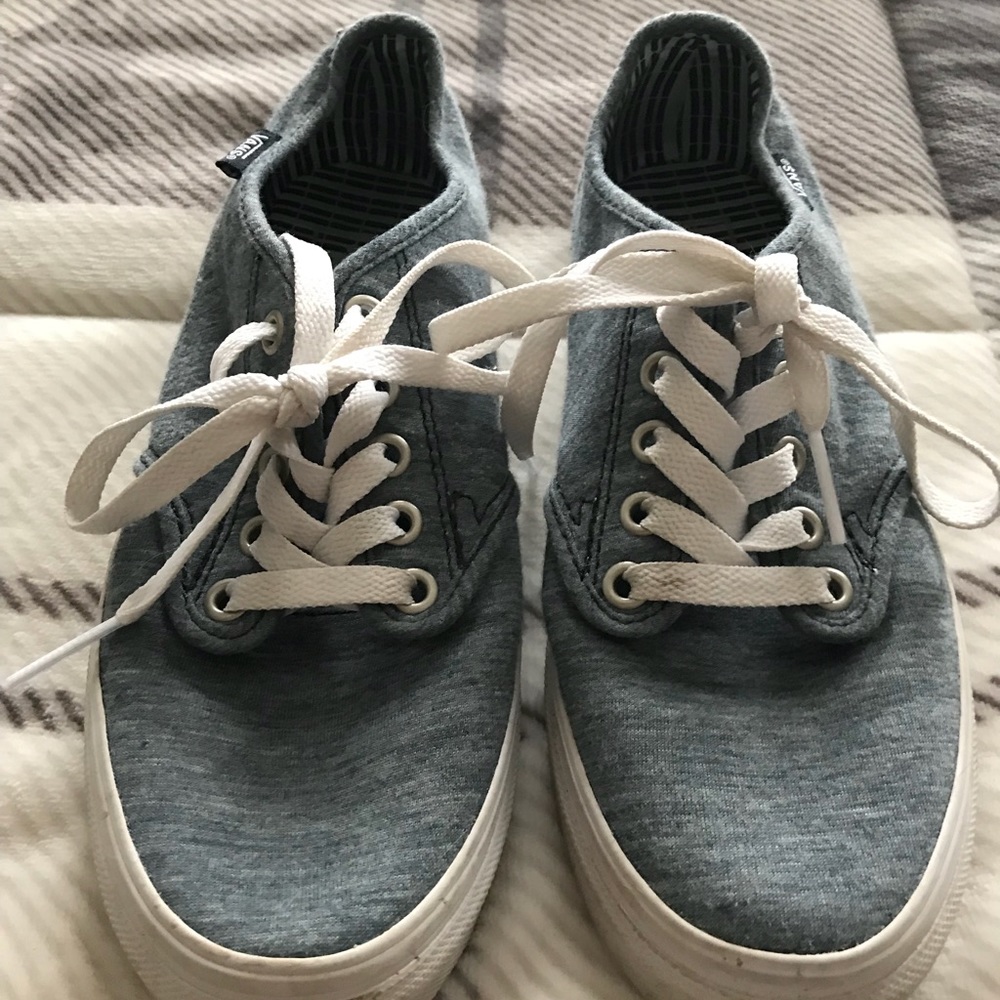 Blue vans.